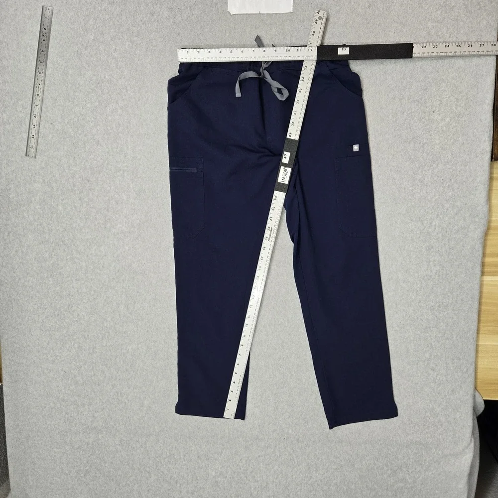 FIGS Women Scrub Pants M/P Blue Yola Skinny Technical Collection PO 1616 READ